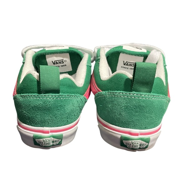 Vans Green and Pink Retro Sneakers - Picture 4 of 5